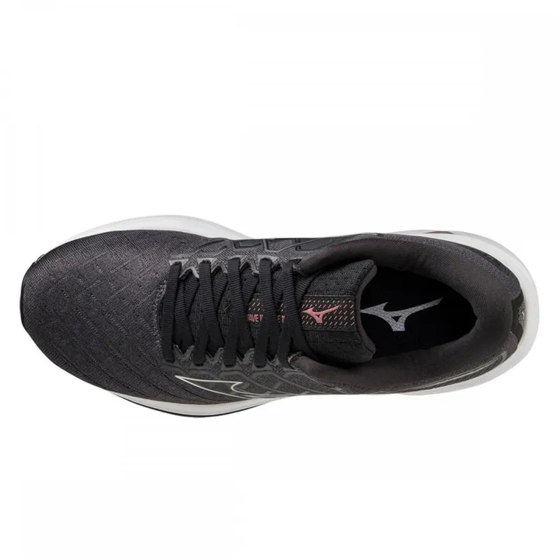 Mizuno Women's Wave Inspire 18 D Black/Silver-6